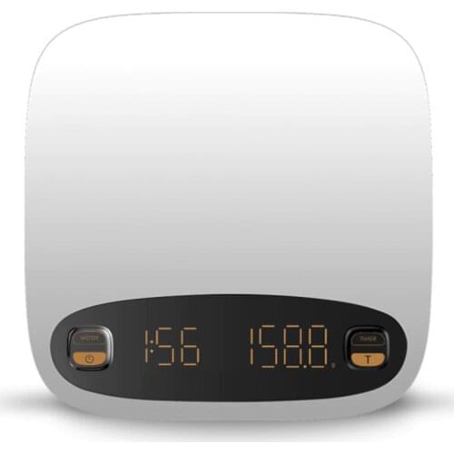 The New High-Value KC803 Smart Hand Coffee Scale, Intelligent Automatic Peeling And Resetting, USB Charging, Simple Hidden Scree