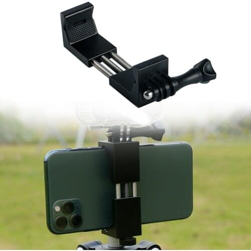 Tablet Base Lazy Mobile Phone Bracket Tripod Phone Mount Adapter with Thumb Screw for GoPro Action Camera Accessories