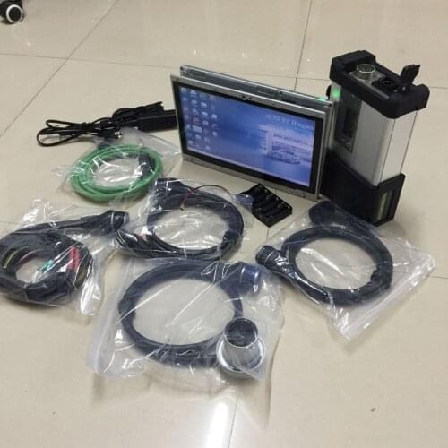 Mb star c5 full software X/DAS/DTS/WIS super ssd 480gb laptop CF-AX2 i5 Tablet Star diagnose C5 scan tool windows 10