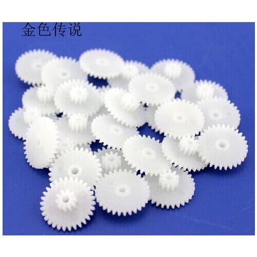 JMT 2032B Transmission Gear Reduction Gear Remote Control Car Accessory Plastic Gear Package 10pcs Included F19166