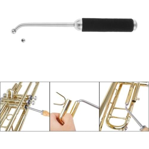 21cm Trumpet Repair Handle with 2 Balls Instruments Instrument Trumpet