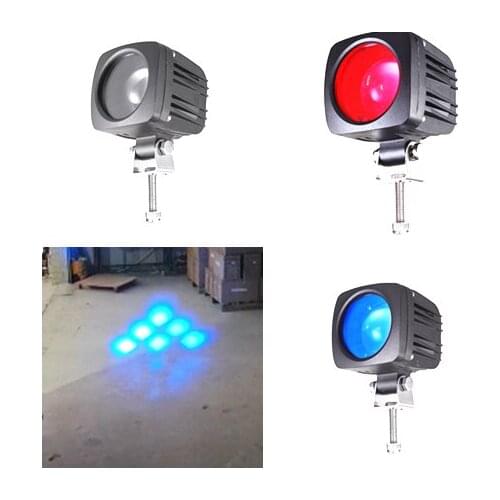1x forklift blue arrow red Arrow Spot beam LED Arrow Light for Material Handling Safety Light 3w 10-110v DC led warning lights