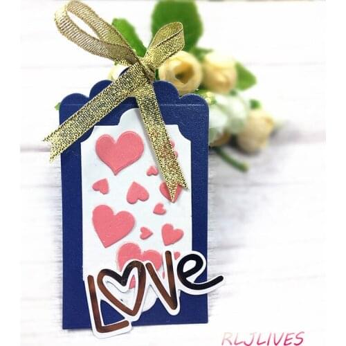 Tag Metal Cutting Dies Stencils for DIY Scrapbooking Stamp/photo album Decorative Embossing DIY Paper Cards