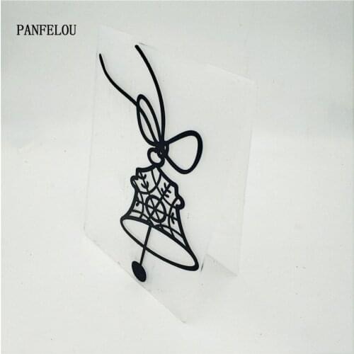 HOT plastic Bells craft card making paper card album wedding decoration clip Embossing folders
