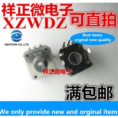 10pcs 100% orginal new real stock encoder switch EC12 through shaft type 12-bit pulse EC12E1220301 Degen 1103