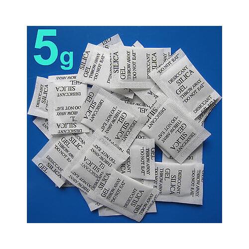 40 Packs Dry pack 5 Gram 5g Silica Gel Packets Desiccants Drypack