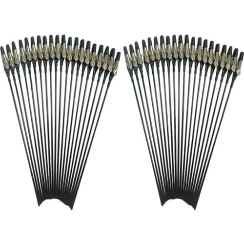 40X Alligator Clip Airbrush Modeler Color Painting Sticks Metal 18cm for Model Building Kits Tools