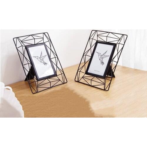 6 Inch Creative Metal Photo Frame Living Room Ornaments