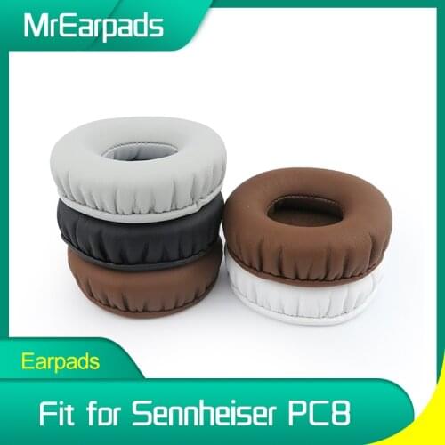 MrEarpads Earpads For Sennheiser PC8 Headphone Headband Replacement Ear Pads Earcushions Parts