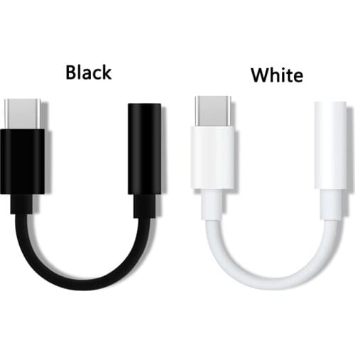 USB Type-c Audio Adapter Type C to 3.5mm Headphone Jack Adapter AUX Cable for Samsung LG