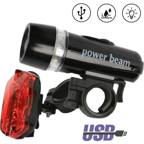 MTB Bicycle Light Headlight Bike 5LED Lighting Butterfly Rear Light Taillight Flash Night Cycling Warning Lamp Bike Accessories