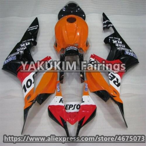 ABS Injection Fairings Kit For Honda CBR 600RR 2007 2008 Honda f5 2007 2008 Motocycle Fairings CBR600RR 2007 2008 Custom Cowling