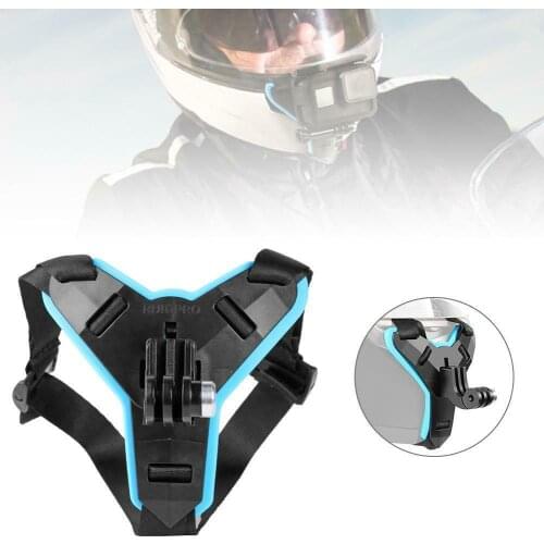 Motorcycle Helmet Front Chin Bracket Adjustab Holder Camera Supplies 6 For GoPro Hero Tripod 7 Black 5 Mount U5X6