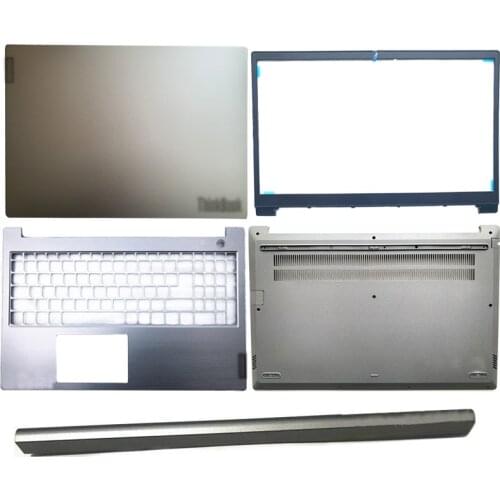 NEW Laptops For Lenovo ThinkBook 15 IML IIL LCD Back Cover/Front Bezel/Hinges cover/Palmrest/Bottom Case Computer Case Silver