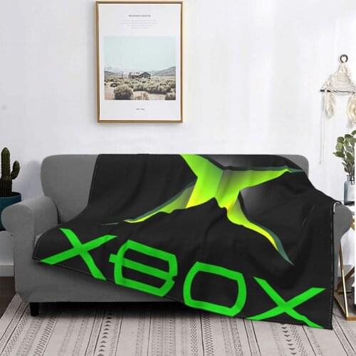 Xbox 2419 Blanket Bedspread Bed Plaid Plaid For Bed Plush Sweatshirt Fur Artificial Fur