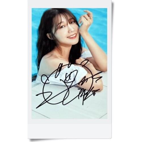 Signed APINK Jeong Eun Ji autographed original photo 6 inches freeshipping 062017 01