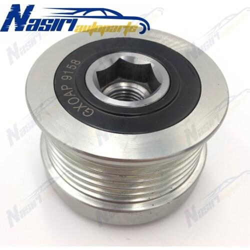 Overrunning Clutch Pulley For Alfa Romeo Giulietta Chrysler 300C Ford C-Max Fiesta Focus Mazda 3 Volvo C30 S40 C70 S40 V50 V70