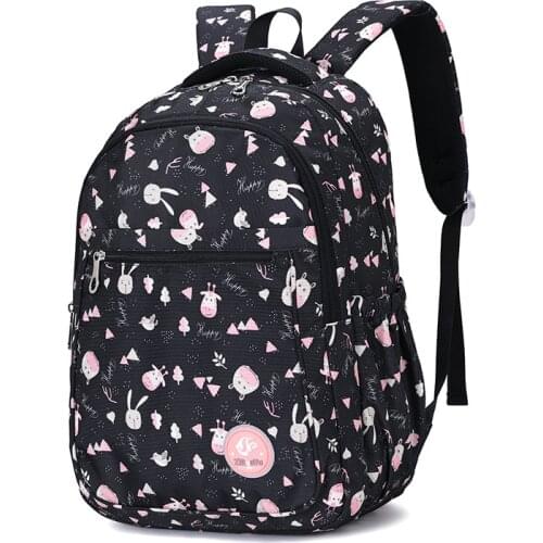 2020 Fashion Print Princess School Bag for Teenagers Girls Childrens orthopedic school backpack lightweight nylon schoolbags