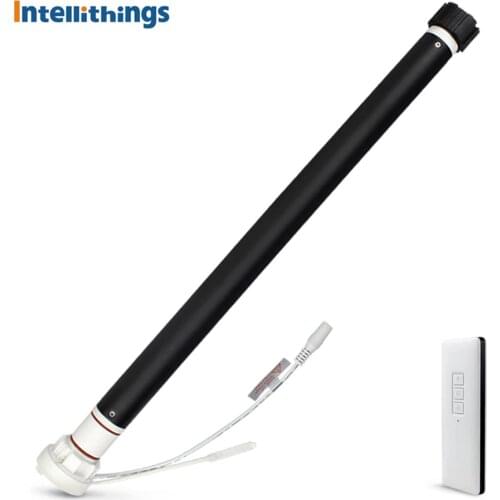 Tuya Zigbee 3.0 Roller Shade Motor Built-in Battery Timer Control Alexa Google Home Voice Control