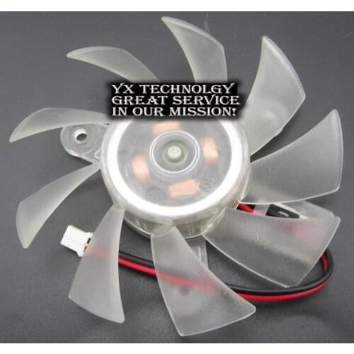 Video card fanNew Graphics card fan PLA08015S12HH 12V 0.35A 75mm diameter