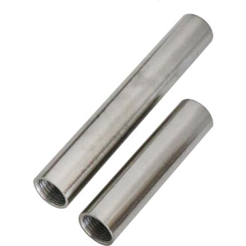 1/8" 1/4" 3/8" 1/2" 3/4" 1" BSP Female Length 50 100 150 200 250 300mm Barrel Nipple 304 Stainless Steel Pipe Fitting Connector