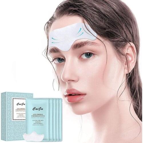 10pcs Anti-wrinkle Forehead Patches Removal Moisturizing Anti-aging Sagging Wrinkles Smoothing Lines Locking Moisture Products