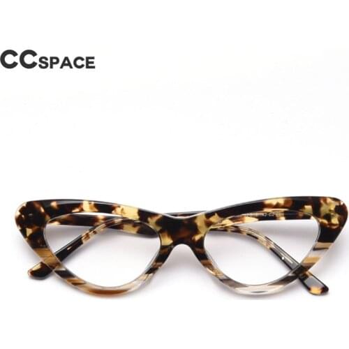 49803 Retro Anti Blue Optical Acetate Frames Cat Eye Men Women Fashion Computer Glasses