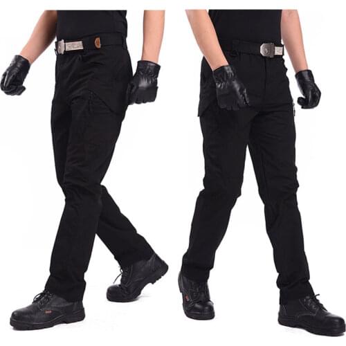 City Military Tactical Pants Men Special Combat Trousers Multi-pocket Waterproof Wear-resistant Casual Training Overalls 2021