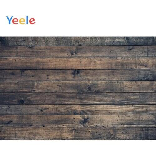 Yeele Old Dark Wooden Board Faded Planks Texture Grunge Portrait Photography Backgrounds Photographic Backdrops for Photo Studio