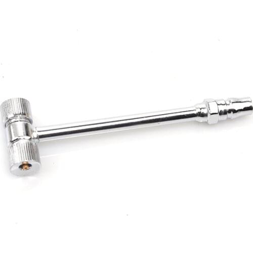 Bicycle T-Type Inflatable Tube Play Air Head Car Electric Car Tire Dual-Use Quick Air Nozzle 15cm Air Pump Play Air Head