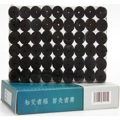 New 10 Years Smokeless Moxa Stick Acupuncture Moxibustion Massage Wormwood Rod 54pcs
