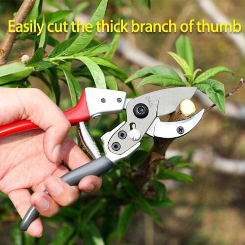 OUDISI SK5 Garden Pruning Shears Tree Trimmers Secateurs Hand Pruner Clippers Garden Scissors Easy Pruners Garden Tools