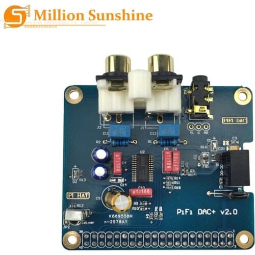 Raspberry Pi 4 Model B PiFi DAC+ V2.0 Sound Card Acrylic Case Audio Board Box Shell RPI167