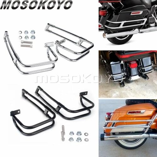 Motorcycle Rear Saddlebag Guard Rails 90200561 For Harley Touring Road King FLHR CVO Limited FLHTKSE Ultra Limited FLHTK 14-21