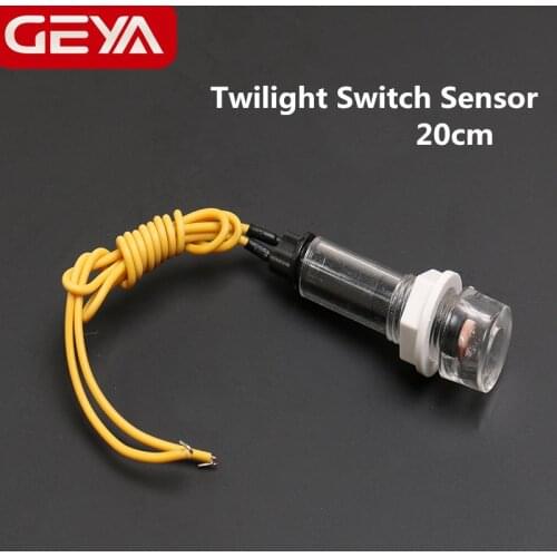 GEYA Twilight Switch Sensor Photoelectric Timer Light Sensor