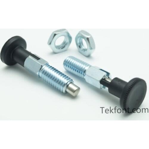 TF08033--M8x1.25 Indexing Plunger with rest position
