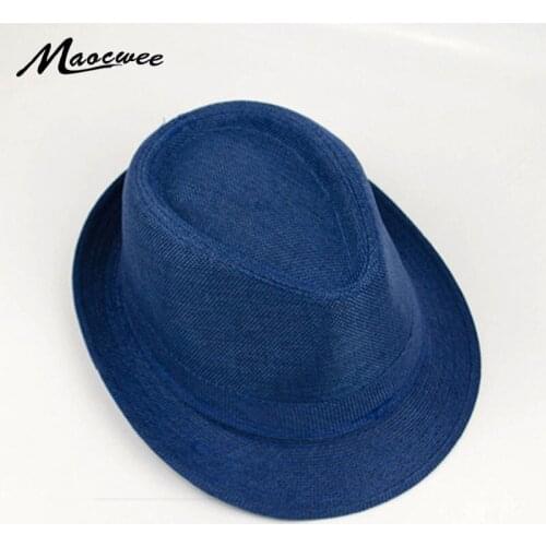 Handmade Knitted Straw Fedoras Couple Cap Hollow Out Breathable Jazz Beach Caps Girl Boy Casual Summer Dad Hat Bone Fedoras 2017