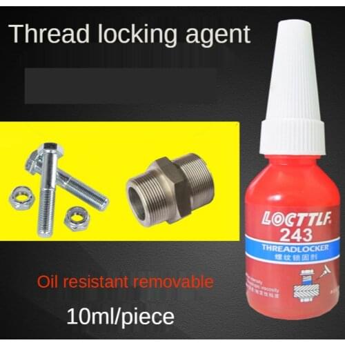 10ml Sealant Anticorrosive Thread Compression Blue 242 Glue Anaerobic Screw Lock New Anaerobic Glue