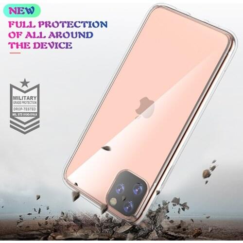 100 pcs Luxury Transparent Shockproof Phone Case For Samsung Galaxy S11 S11plus S11e TPU Bumper anti-drop with Scratchproof hard