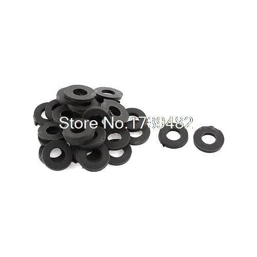 35PCS 19x10x3mm Black Rubber O Ring Seal Tap Sink Water Pipe Tube Gasket Sealing
