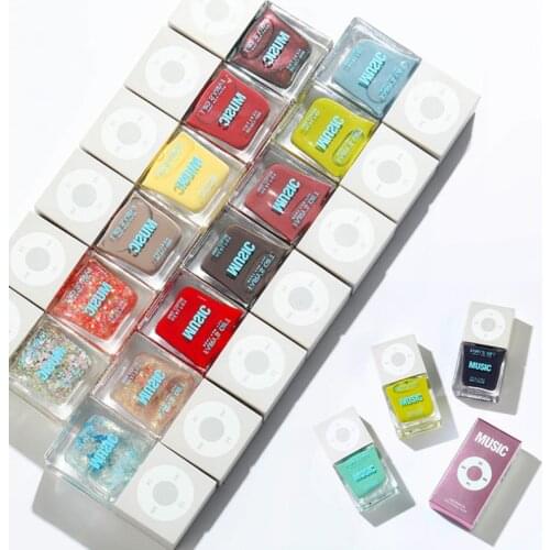 Guoxi Music Nail Polish Quick Drying Without Baking Durable Non-peeling All For Manicure Regular Nail Art Gel Nail Polish