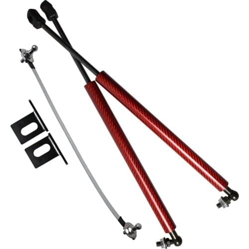 Lift Support Shock Damper for Ford MONDEO CHIA-X 2007-2010 Absorber Auto Front Bonnet Hood Modify Gas Struts Carbon Fiber