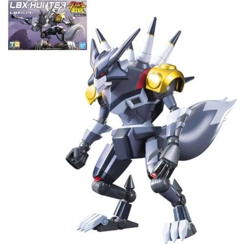 BANDAI WAR LBX 005 HUNTER Model Kids Assembled Toy Robot Japanese Anime Action Figure Dolls Collections Puzzle Gifts For Boys