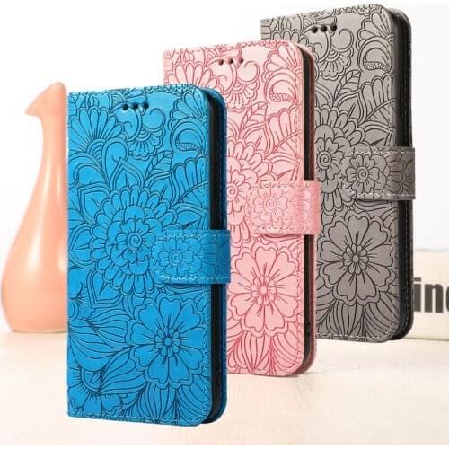 Flower Pattern Flip Walle Leather Phone Case For iPhone 6 7 8 SE 2 6S Plus 12 11 Pro X XS XR Max 5 5S Card Slot Stand Book Cover