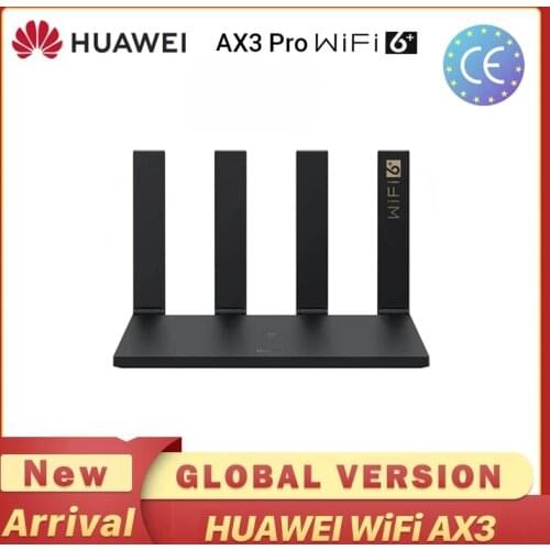 【RU Code RUPC500】Global Version HUAWEI AX3 Pro Router WiFi Speed Revolution Quad Core WiFi 6 + Router 3000 Mbps