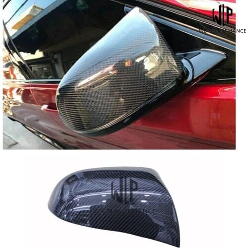 F15 F16 M Style Car Door Carbon fiber Replacemrnt RearView Mirror Cover Car Styling For BMW X6 F15 F16 Free shipping 2015-UP