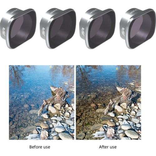 Camera Lens Filters ND8 ND16 ND32 ND64 suitable for DJI Combo Drone, Lightweight
