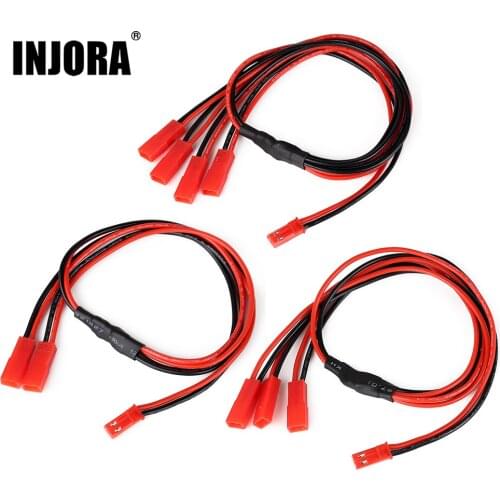 INJORA 1PCS 40cm JST Male to Female Wires Y Cable for RC Car Boat RC Mode Parts