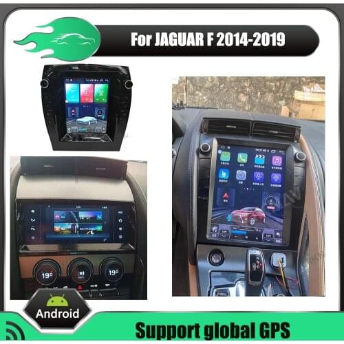 Android radio For Jaguar XF XJ XJL 2014-2019 car Horizontal screen and vertical screen Multimedia Player head unit Navigation
