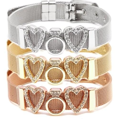 The New Keeper Stainless Steel bracelets For Women Men Fashion Jewelry Brand Bangles Jewelry Gifts Directly Shipped